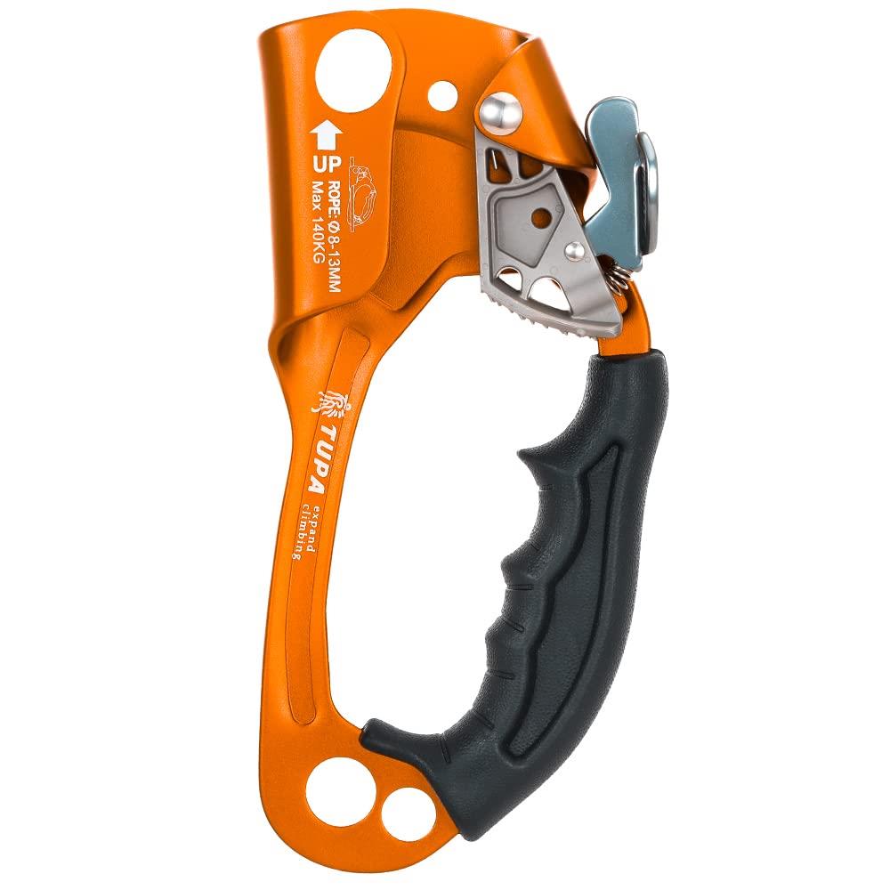 Lixada アッセンダー ハンドアセンダー 屋外 ロッククライミング 左手 右手 アセンダー 8mm?13mm 垂直ロープ 航空救助保護ロッククライミング プロセスキャプチャ アクセスクライミング