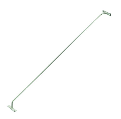 南海プライウッド 収納金具 枕棚用吊金具 ホワイト 奥行400mm MTK-400W