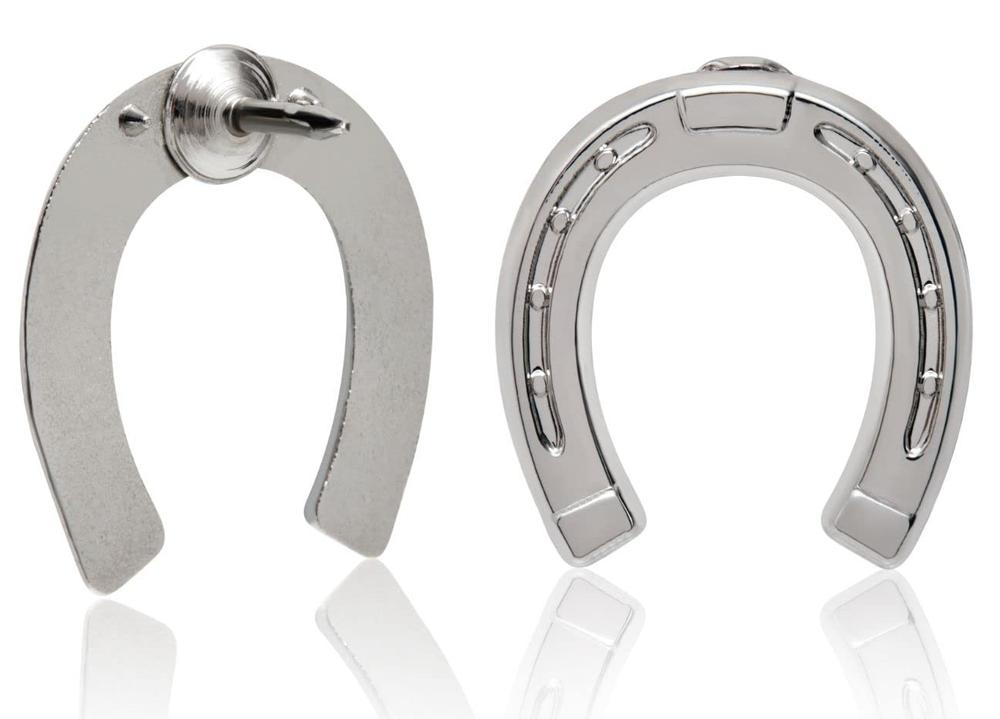 楽天市場】馬蹄モチーフピンバッジ バッチ ピンズ 蹄鉄 ラペルピン