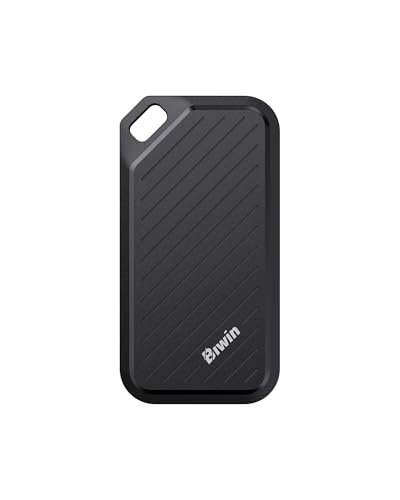 Biwin 外付SSD PD450 1TB 最大読出430MB/s 23g超軽量 ポータブルSSD USB3.2 耐衝撃 USB A/Cケーブル付属 Windows/Mac OS、PS5、Android、iPhone15シリーズ以降 メーカー3