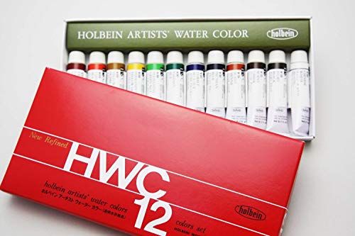 透明水彩絵具 5ml W401 12色セット
