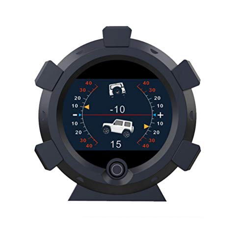 OBEST X95 多機能メーター コンパス GPS スピードメーター自動車傾斜計 スピードメーター 車両角度勾配計 オフロード専用5Ｖ-28Ｖ