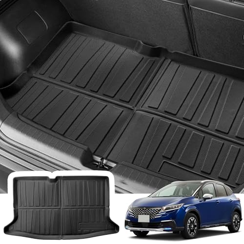 日産 ノートオーラ FE13 ノートe13 ラゲッジマット 荷台 2WD専用 TPE製 無臭 3d 防水 汚れ キズ防止 ノート オーラ nismo ラゲッジトレイ ノートe-power e13 トランクシート 滑り止めマット 取り付け簡単 トランクマット 日産オーラ
