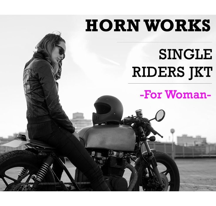 SALE／95%OFF】 Horn Works 本革 シングルライダースジャケット