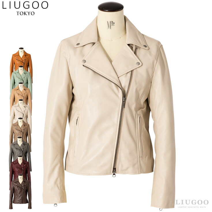 楽天市場】JOHNBULL ジョンブル レディース ラムレザー ライダース