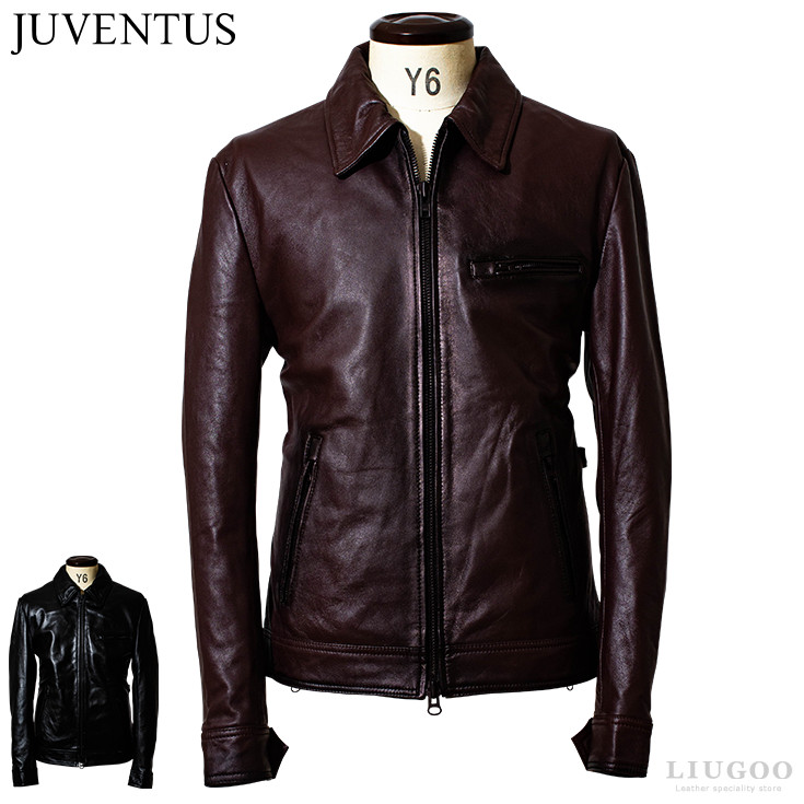 楽天市場】JUVENTUS 本革 パッチワークライダースジャケット