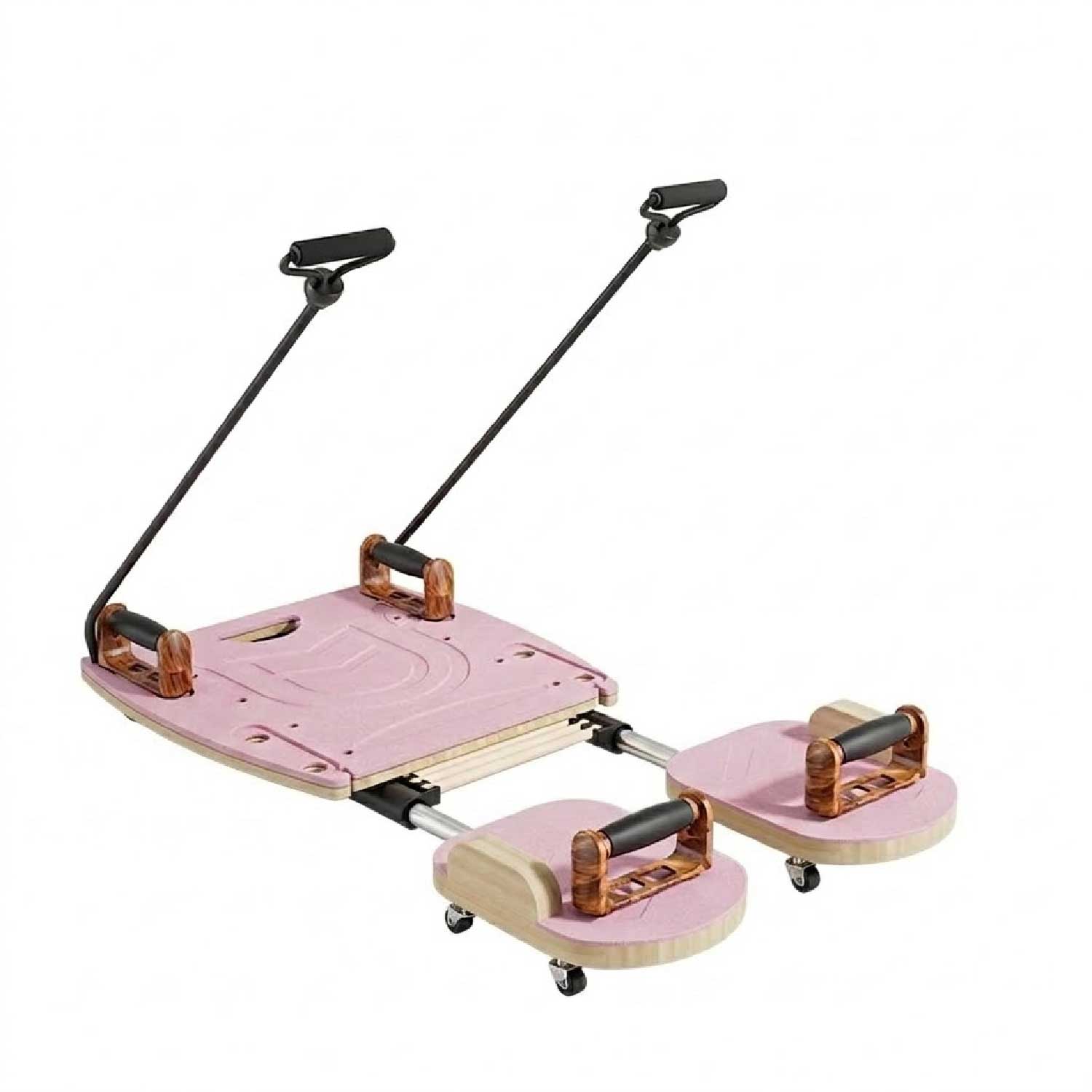 LIVART ピラティスボード トレーニング マシン 多機能 腹筋 内転筋 骨盤底筋 ダイエット 筋トレ ヒップアップ 腹筋ローラー 自宅用