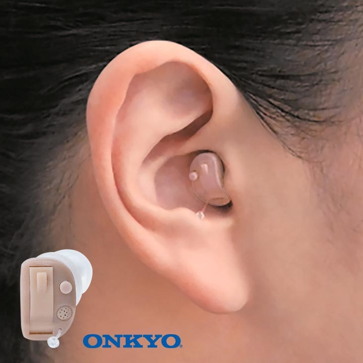 楽天市場】補聴器 ONKYO オンキョー 両耳セット 耳穴式 デジタル補聴器