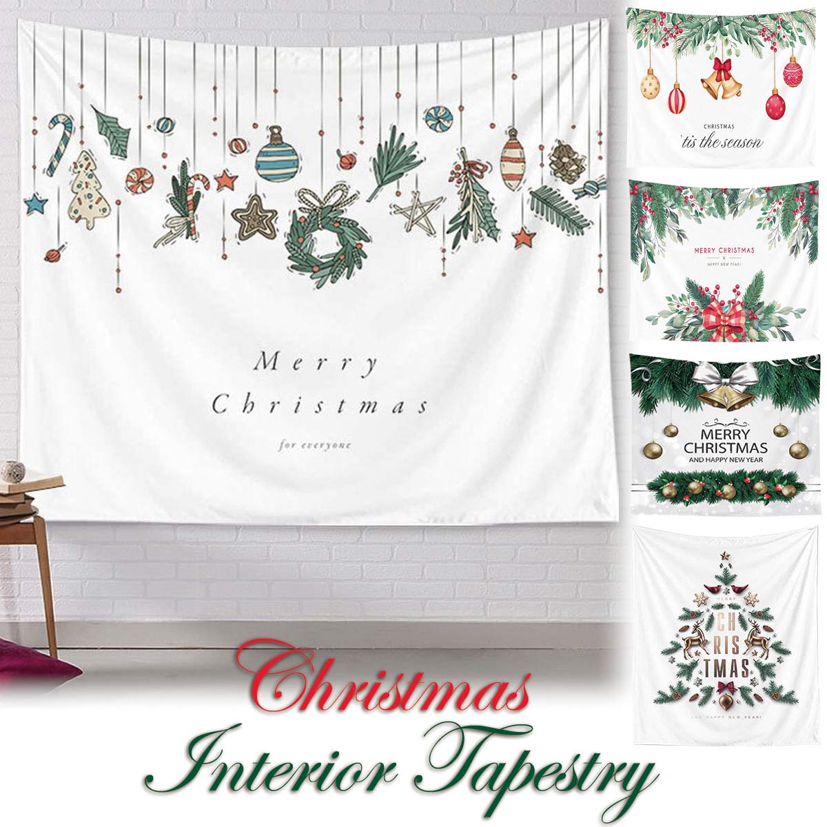 特価‼️MADEI N USA、クリスマス ビンテージマルチカバー タペストリー 特価‼️MADEI N USA、クリスマス ビンテージマルチカバー タペストリー