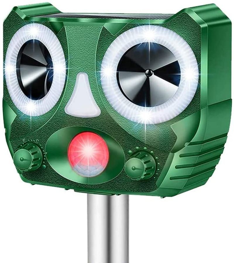 猫よけ 鳥よけ 糞被害 害獣撃退 ソーラー充電 猫よけグッズ 猫退治 超音波 猫撃退 動物撃退器 鳥害対策 猫除け ねこよけ