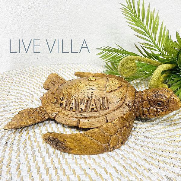 楽天市場】木彫り ウミガメ ホヌ ハワイ HAWAII : アジアン・マリン