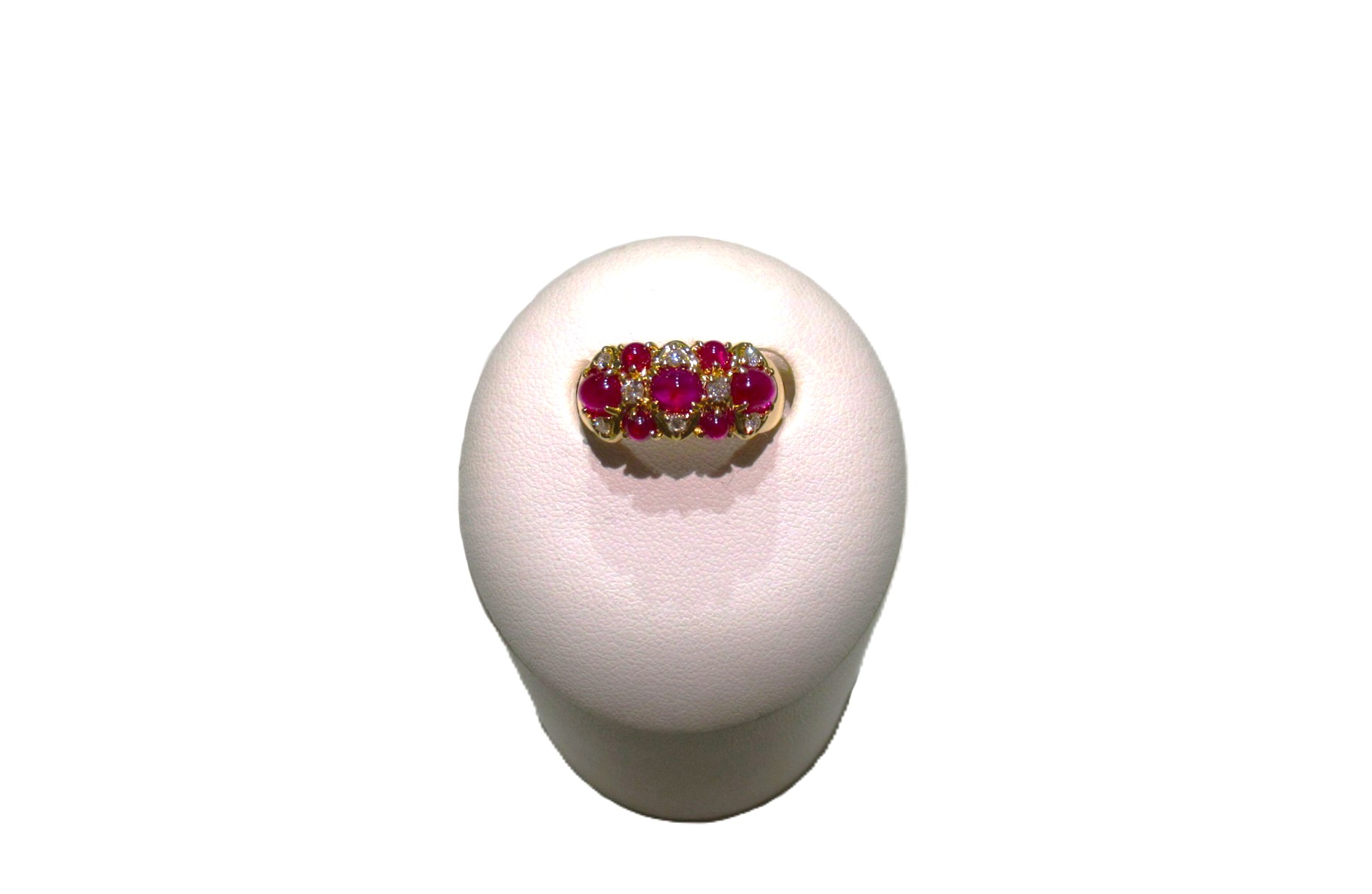 POLA　ポーラ　ルビー2.14ct　ダイヤ0.20ct　K18　レディース　リング　＃13　ジュエリー　ランクA