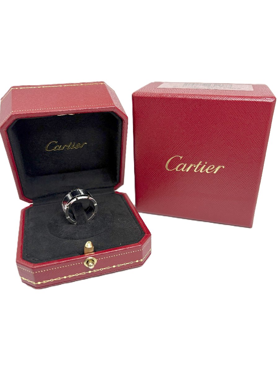 楽天市場】Cartier カルティエ タンクマックス リング K18WG 750