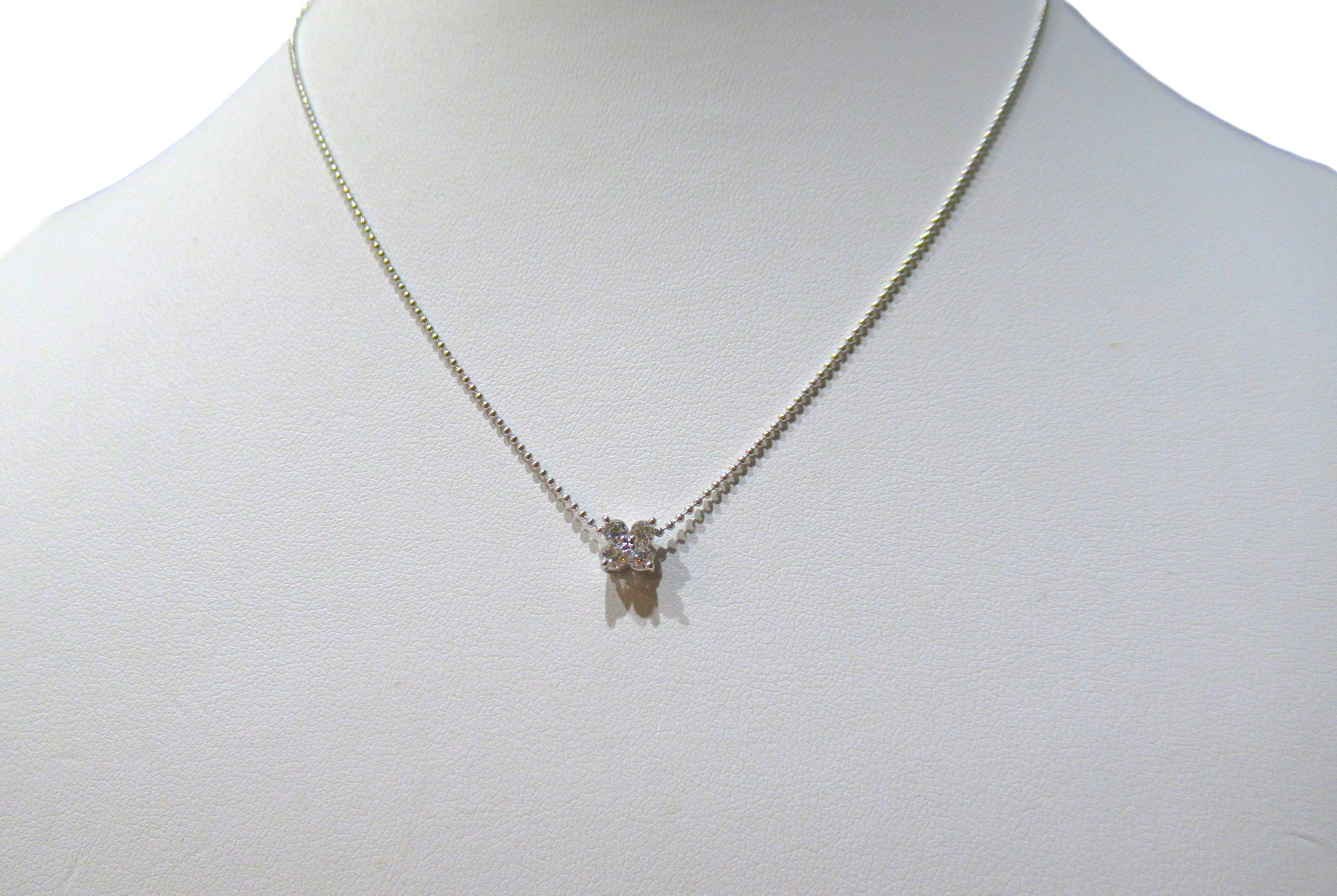 TASAKI　タサキ　ダイヤ0.24ct　K18　WG　レディース　ネックレス　ジュエリー　ランクA｜Livie 店