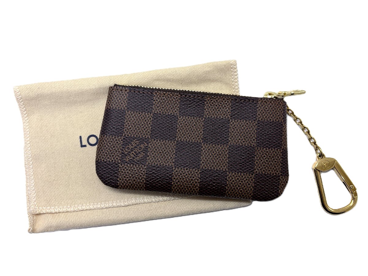 LOUIS VUITTON ルイヴィトン ダミエ ポシェットクレ N62658 コインケース 御釣り入れ 価値づけるSA