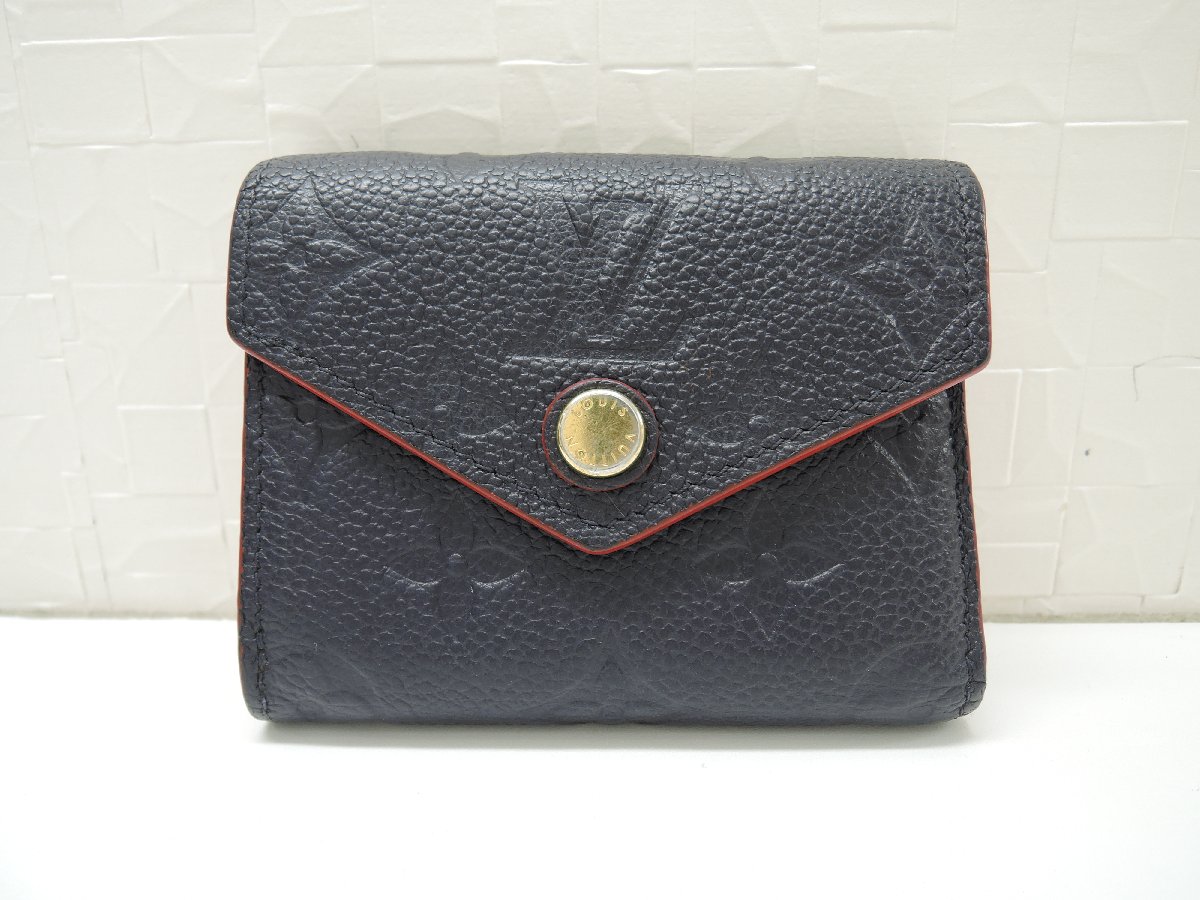 【美品】ルイヴィトン M62932 ポルトフォイユゾエ コンパクト モノグラム LOUIS VUITTON LV ルイ・ヴィトン モノグラム フューシャ