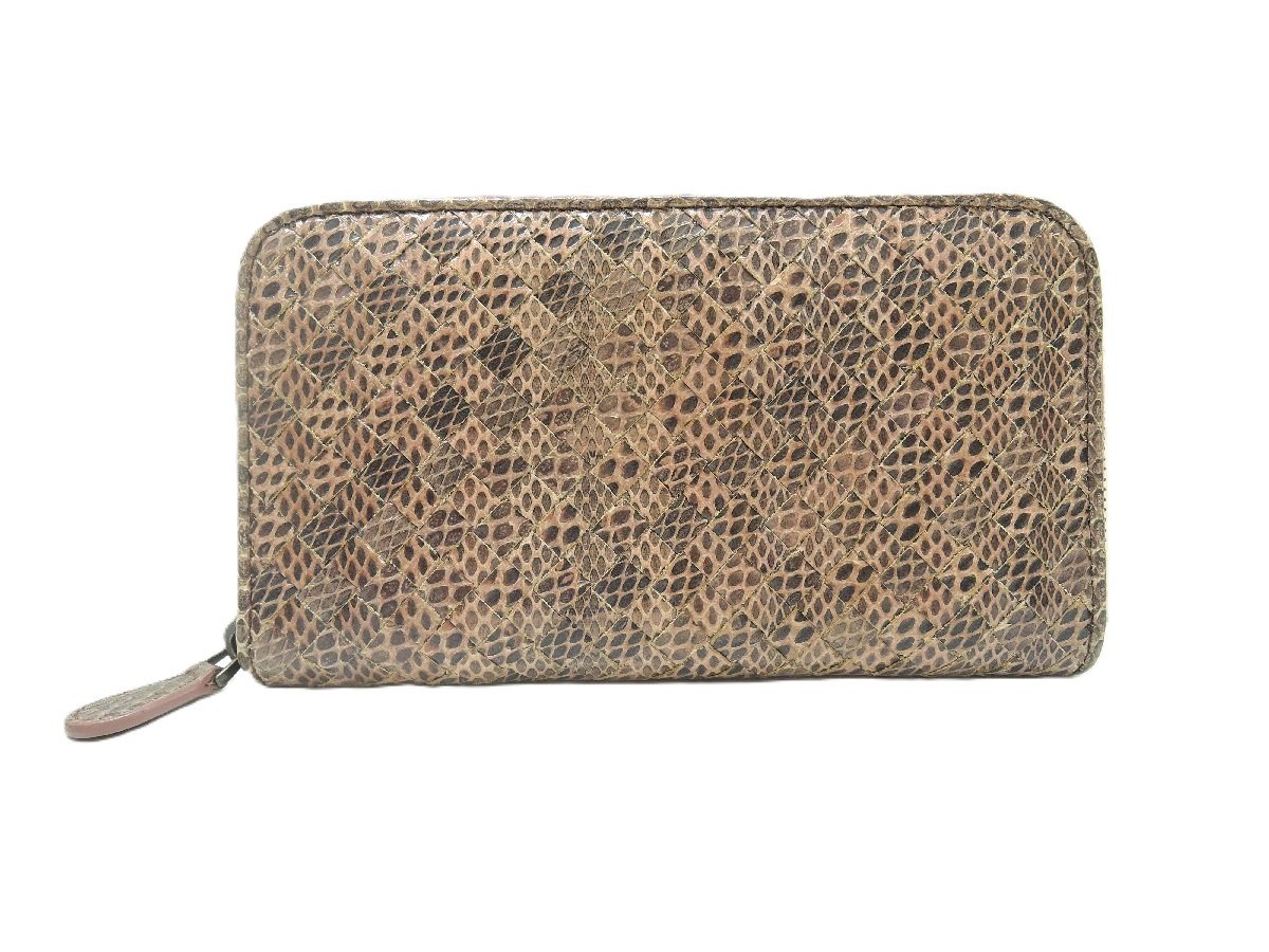 現行ボッテガヴェネタ 財布 長財布 イントレチャート ラウンド