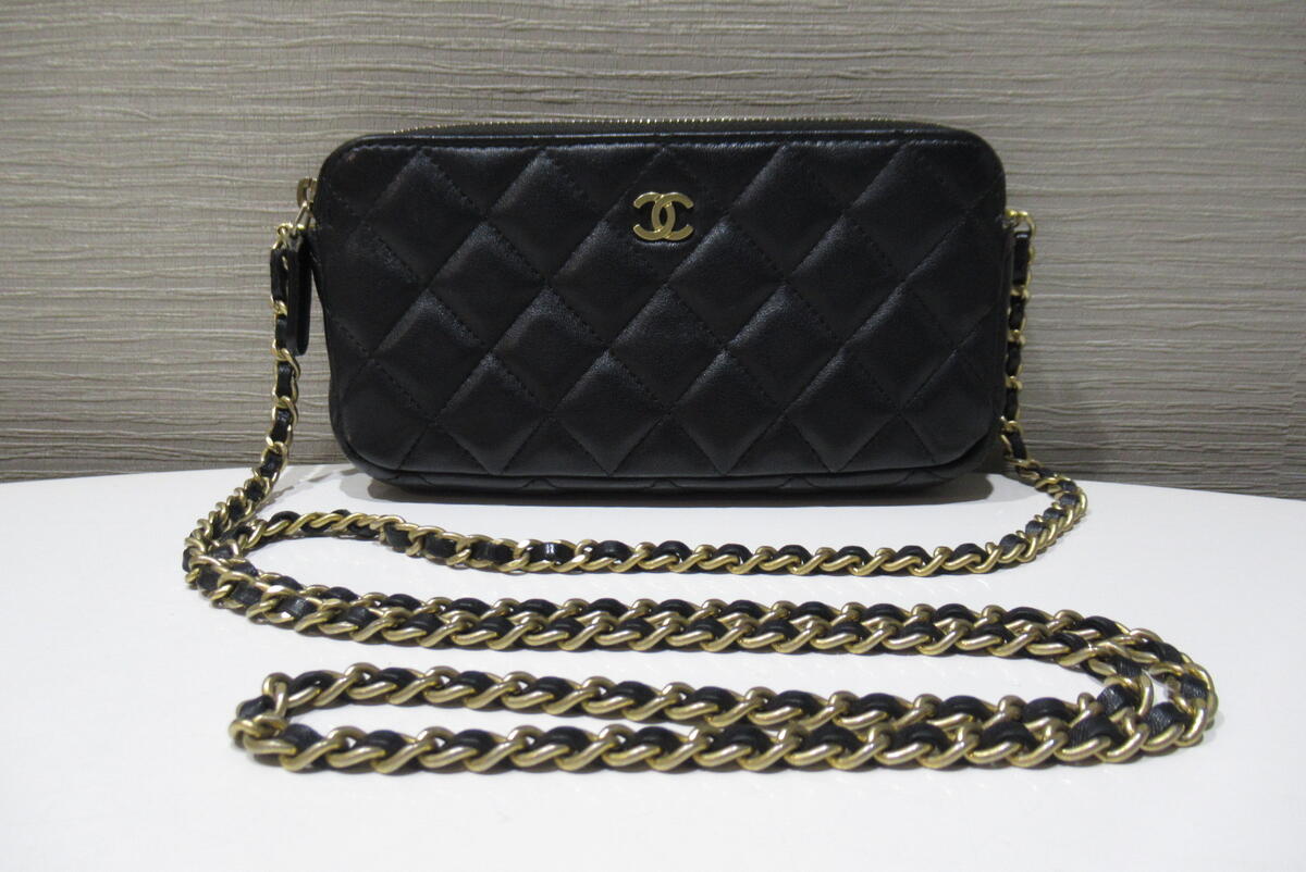 24A★国内発送★CHANEL チェーンウォレット 楽天市場】【中古】CHANEL シャネル パイソン チェーン