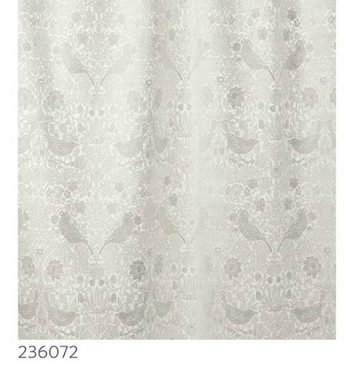 PURE MORRIS ピュアモリス 236072 ウィリアム・モリスWilliam Morris Pure Strawberry Thief Embroidery 純一無雑 ストロベリーティーフ エンブロイダリイ１巾約１３０浪花節的縦５０ｃｍユニット取りすてる売りわたす