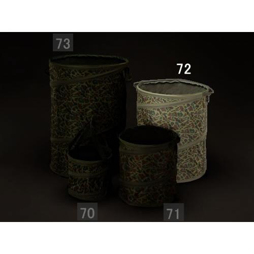 EA925M-72：￥3,980以上送料無料 ESCOエスコφ550x700mm/166L雑納バケツ(折畳式/迷彩)｜リビング・サポート