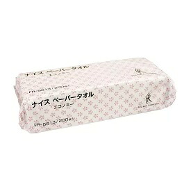 ファーストレイト　ナイスペーパータオル　エコノミー　小判　ケース販売　200枚入り×84束　170×220mm