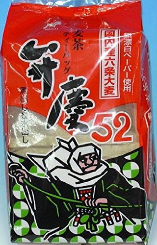 【企業宛送料無料】仲井　ティーバック麦茶　弁慶赤　10g×52袋×24個　ケース販売