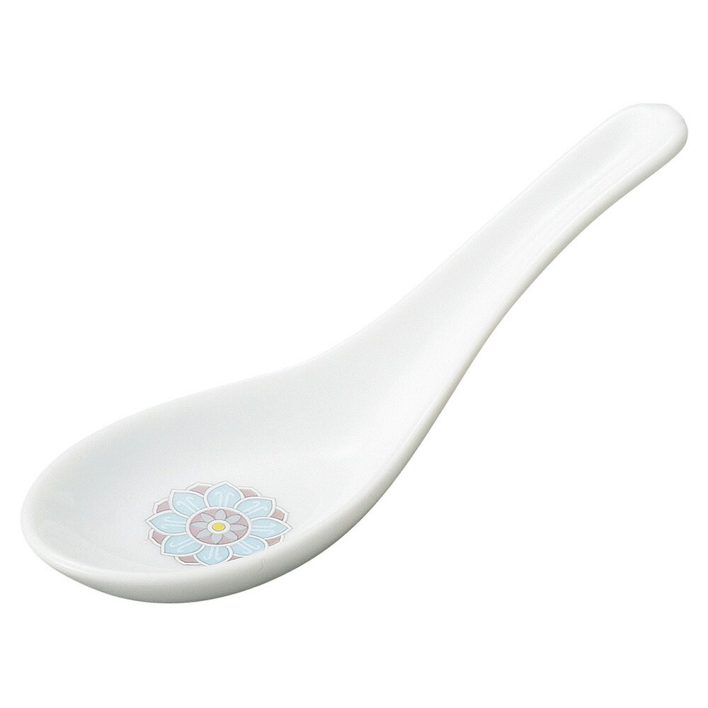 萌窯　れんげ　2個 蓮華 レンゲ 3点セット /15cm/ 陶器 和食器 和風 染付柄