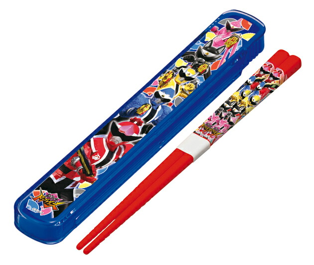 小森樹脂　暴太郎戦隊ドンブラザーズ　箸・箸箱セット画像