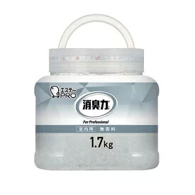 エステープロ　業務用　消臭力　クラッシュゲルタイプ　1.7kg×6　ケース販売　本体　無香/森林の香り