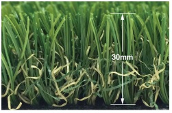クローバーターフ W手合い 毛足30粍 一巻き巻人工芝 2×10m CTW30 ※人間宛送りとどける不可商いもの