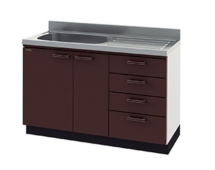 タカラスタンダード ホーロー流し台 アーバス K-120 W1200×560×800(890)粍 ※人間宛送りとどける不可商いもの