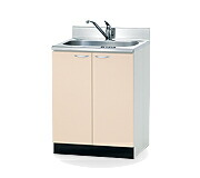 楽天市場】高級コンパクトキッチン流し台 幅75cm W750×550×800(890)mm