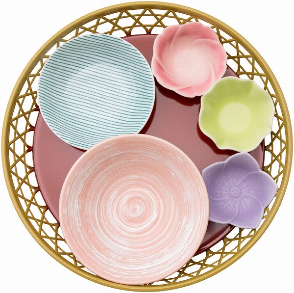 光洋瀬戸もの KOYO 松花堂 9.0籠 花仕かける その他-食器・カトラリー・グラス-キッチン用品・食器・調理器具