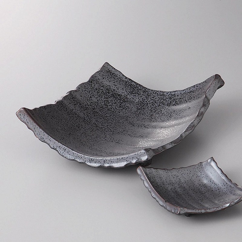 楽天市場】瀬戸本業窯 黄瀬戸 石皿 6寸 矢車 : みんげい おくむら