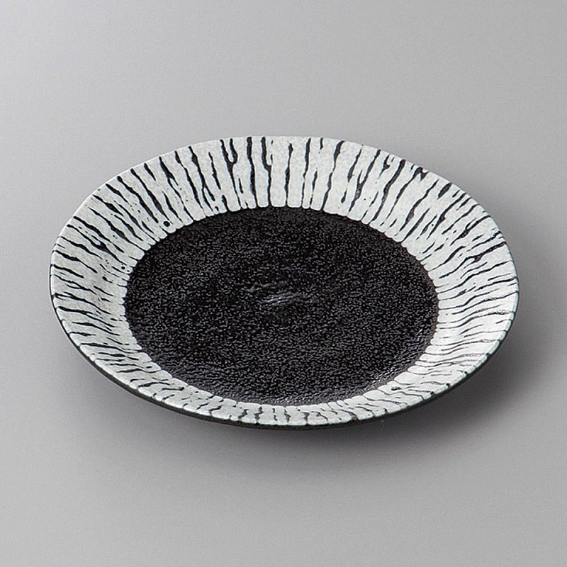 楽天市場】雄勝皿 黒い玄昌石皿 ・4寸皿（角皿12cm）お祝い ギフト