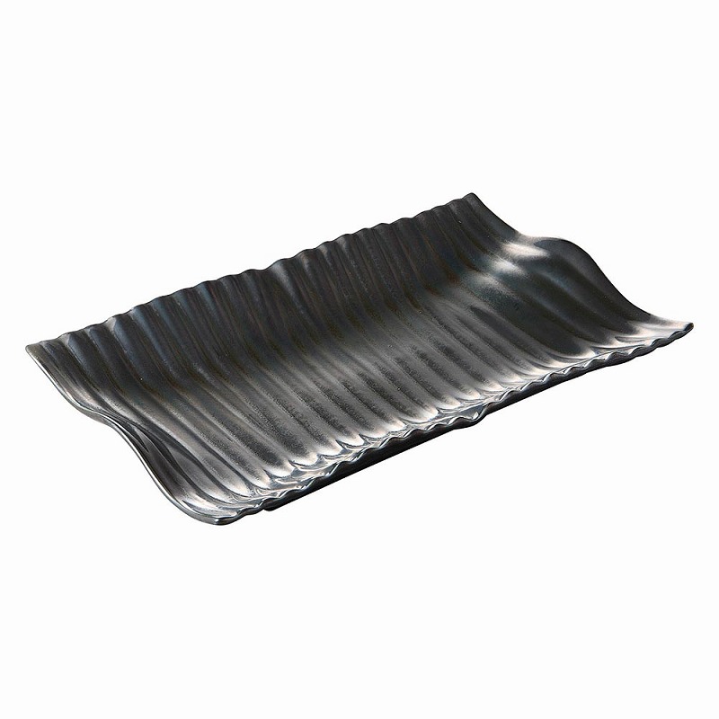 美濃焼　折衷　大黒４０cm長盛皿　41×25.3×5.8cm