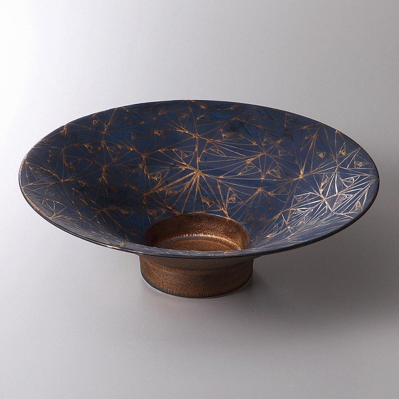 美濃焼 ルミックスフラックス大鉢 25×8.5cm|リビングプラザ店