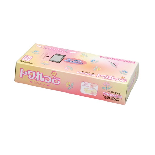 【会社組織宛貨物輸送無料】ジャパックス お役目用ポリ袋 SS06 幼児用便器端っこ用トワネットボール  20枚ｘ120ヶ（2,400枚） 容れもの売りわたす