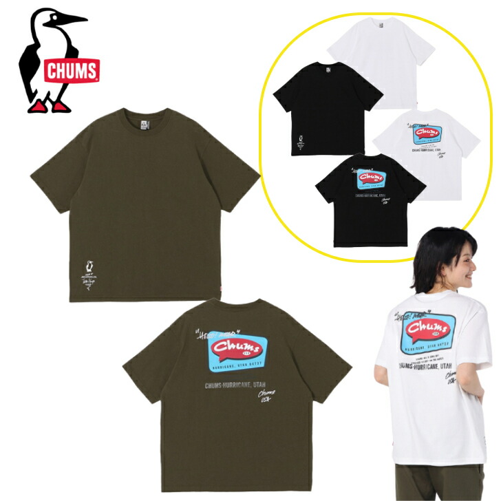 CHUMS（チャムス）守矢努Balloon CHUMS T-Shirt 守矢努バルーンチャムスTシャツ 衣類 アパレル 半袖