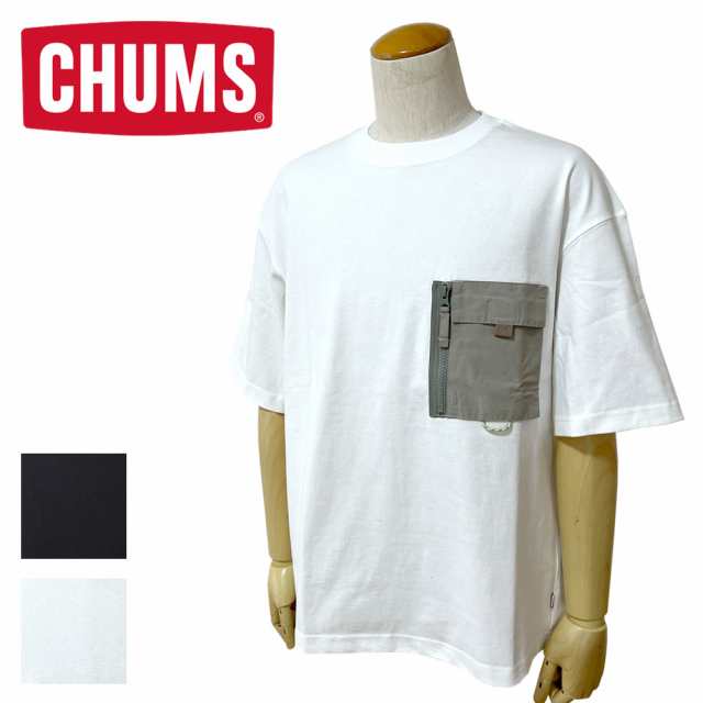 CHUMS（チャムス） Heavy Weight Zip Pocket T-Shirt
