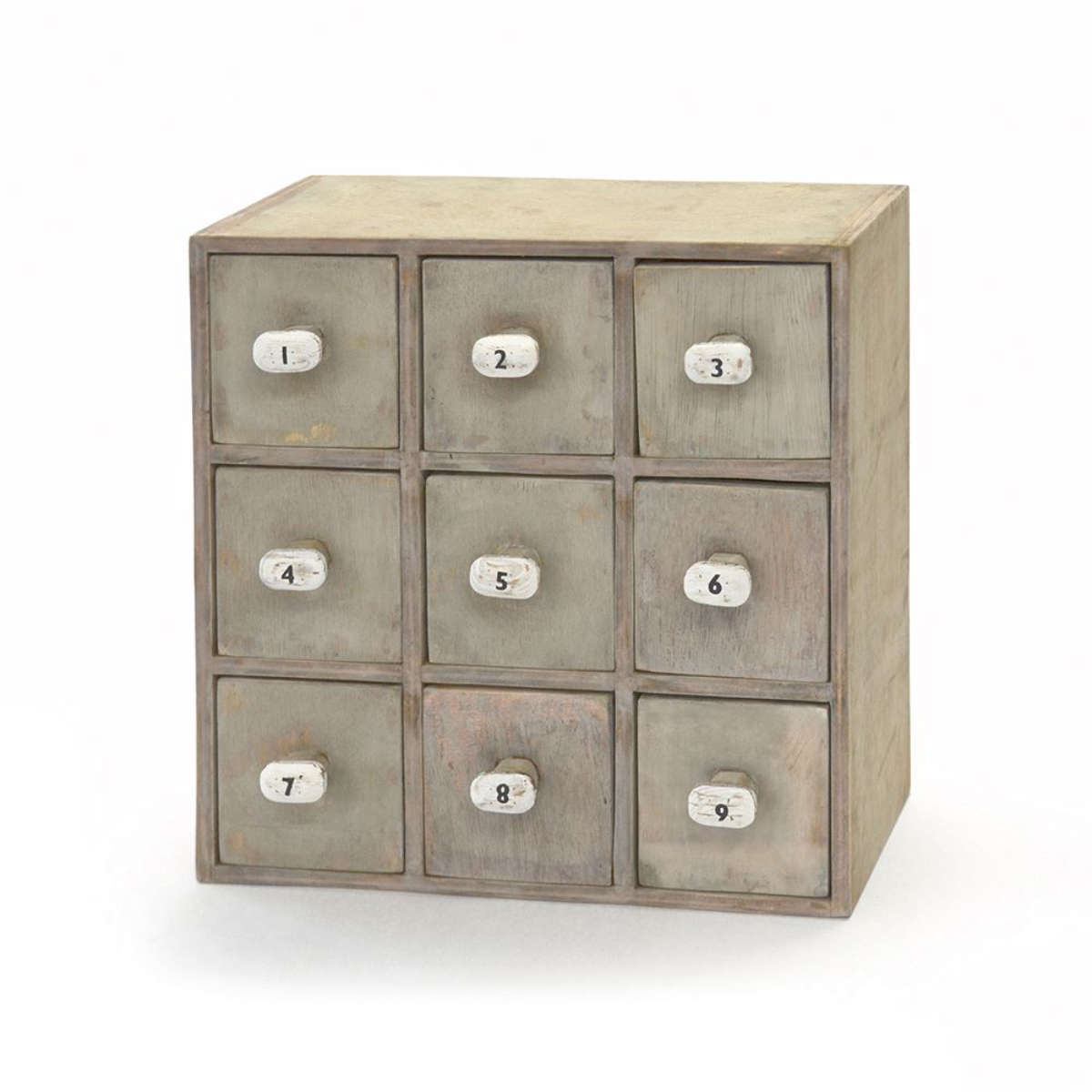 ガーデニング収納 ナンバー9ドロワーボックス 木製 送料無料 小物収納 引き出し 小物入れ 収納ボックス 卓上収納 収納ケース 小物ケース デスク上 ドロワーボックス インテリア おしゃれ Lindnercapital Com