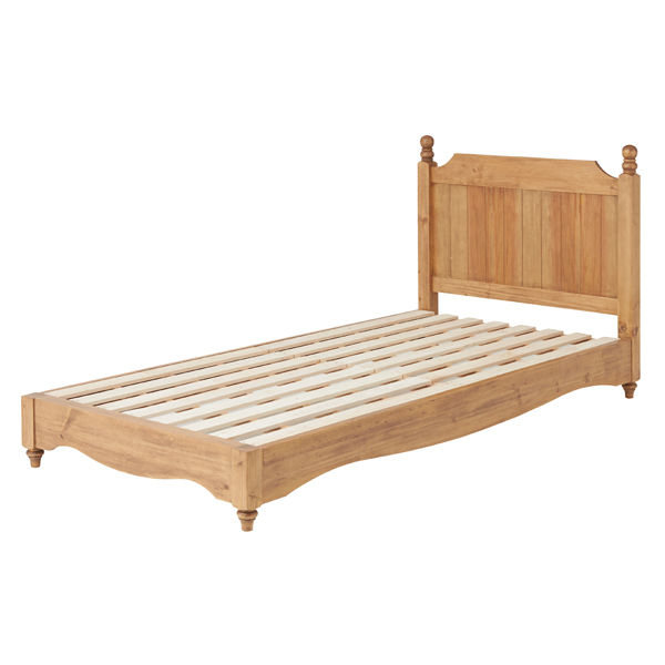 【楽天市場】 在庫限り・入荷なし シングルベッド すのこベッド カントリー調 Barny（バーニー） 天然木 幅90cm （ 送料無料 ベッド