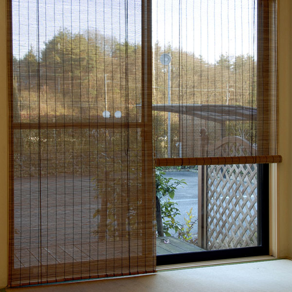 Livingut Outdoor For Two Uses Bamboo Blind Shade Sunshade