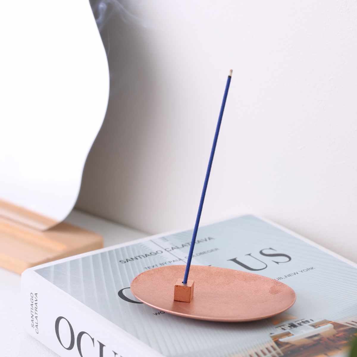 楽天市場】香立 HOME FRAGRANCE TOOL 金属製香皿香立てセット アルミ