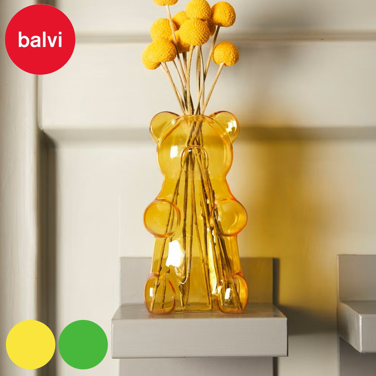 【楽天市場】花瓶 フラワーベース balvi グミベア インテリア オシャレ ( バルビ 花ビン 花びん 花器 フラワー 花 飾る 花入れ ...