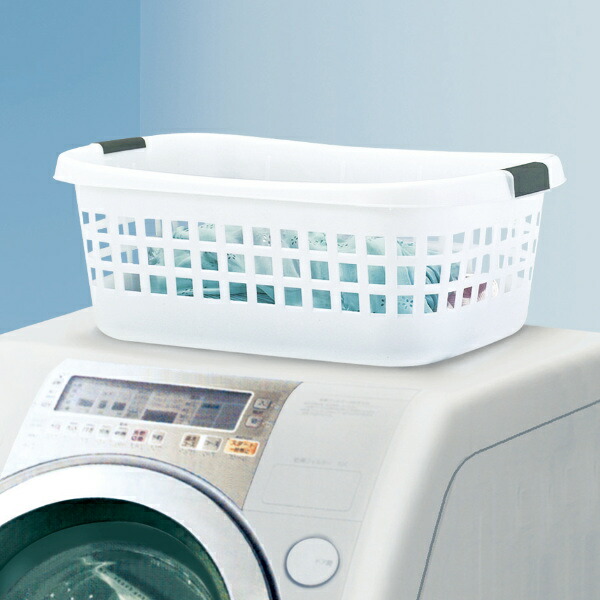 ☆ ランドリー　さま　専用　☆ 楽天市場】ランドリーバスケット ホワイト 44×33×高さ14cm : 100