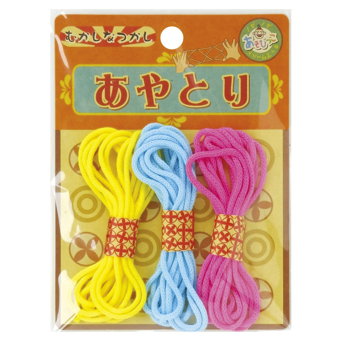 楽天市場】あやとり ひも 3本 3色 むかし なつかしい レトロ 昭和 平成