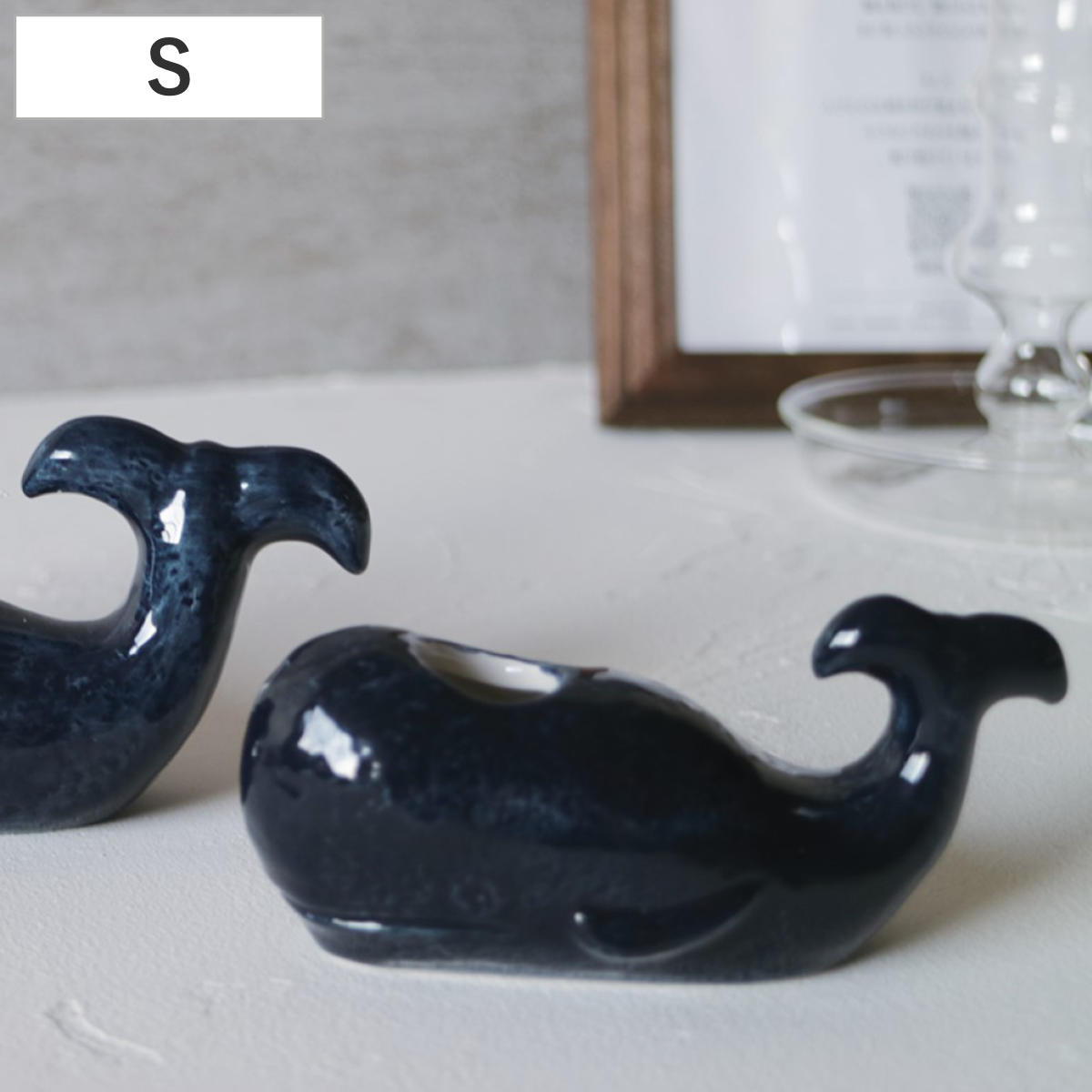 楽天市場】花瓶 一輪挿し くじら L フラワーベース 動物 （ 花びん