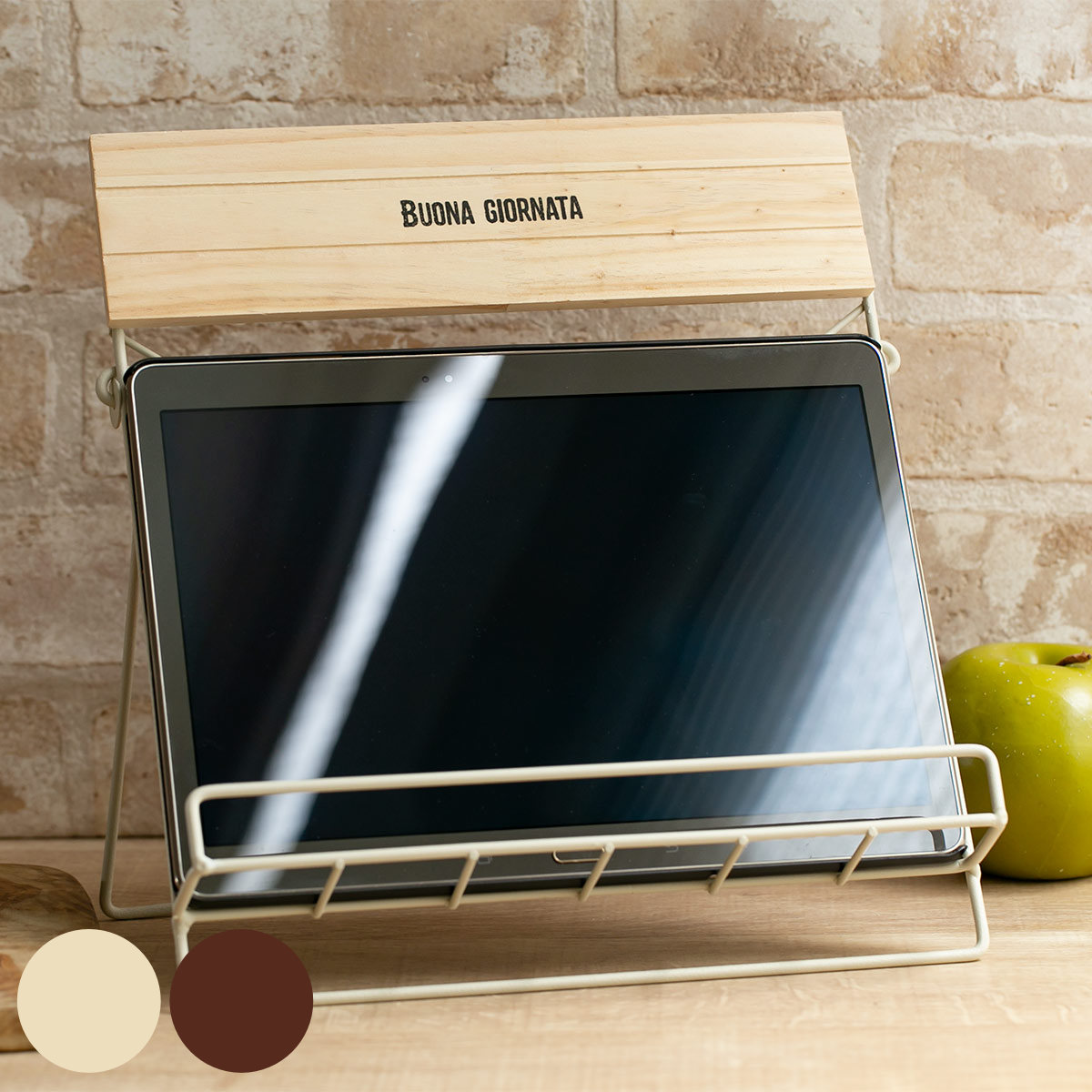 【楽天市場】タブレットスタンド アドボナ スタンド 木製 折りたたみ （ レシピスタンド 天然木 タブレット立て レシピ立て タブレット