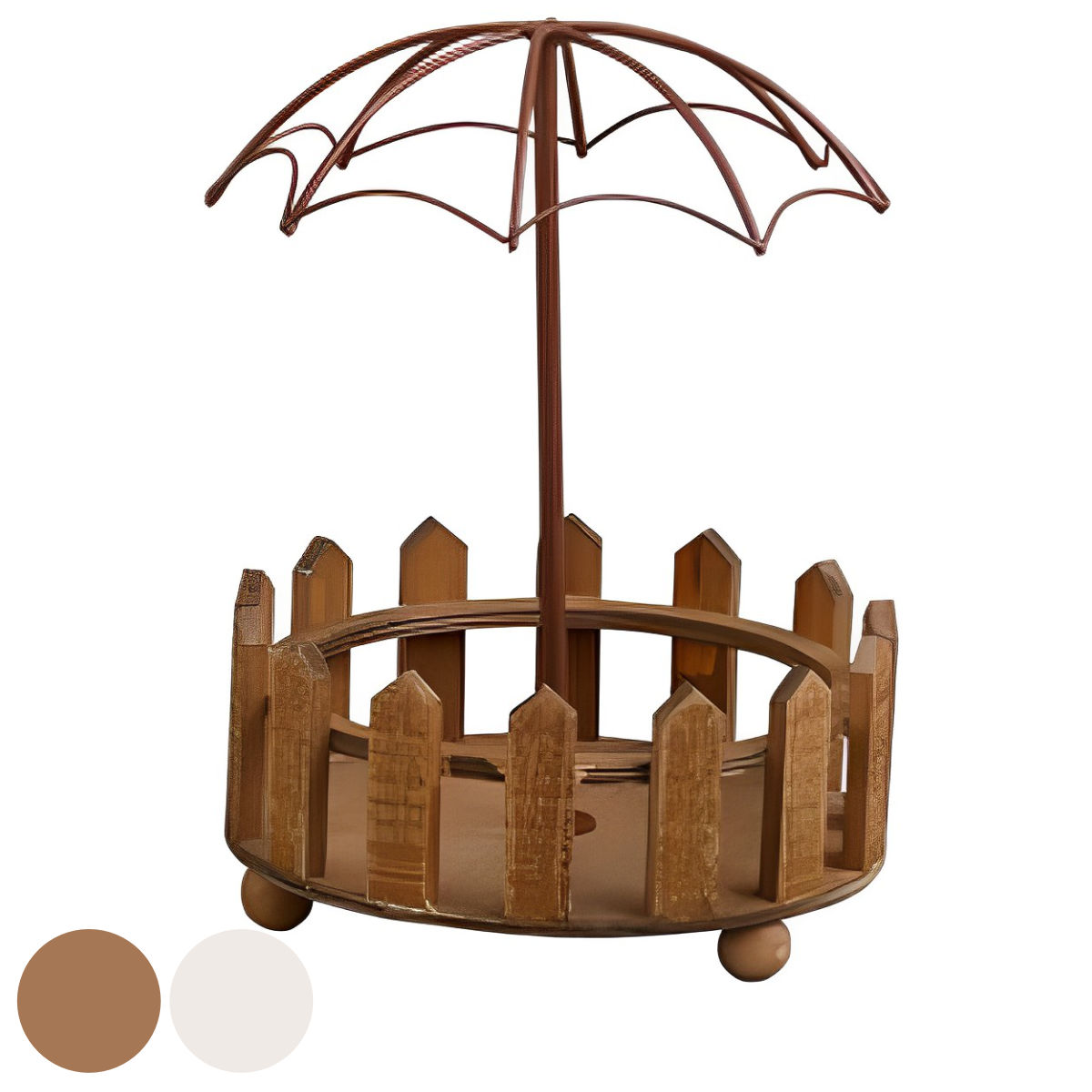 【楽天市場】フラワースタンド ピケット パラソル ポットスタンド （ フラワー スタンド プランター台 花台 飾り台 鉢置き 鉢受け 円形